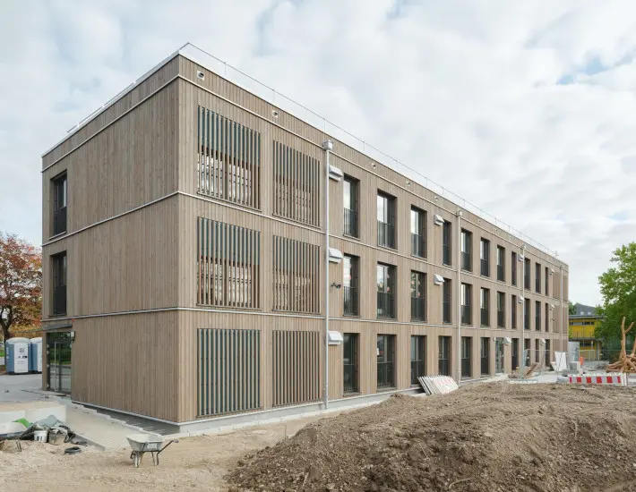 Schulbau in Holzbauweise