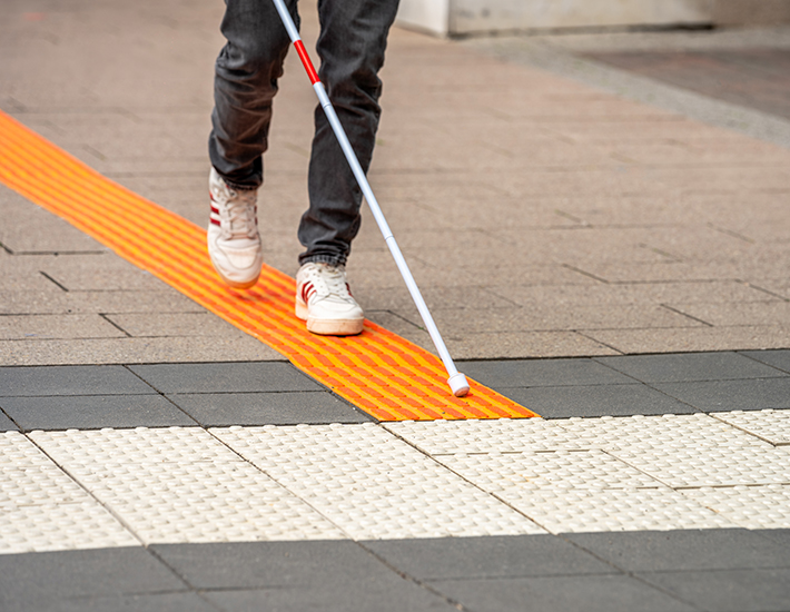 Barrierefreiheit taktile Leitsysteme