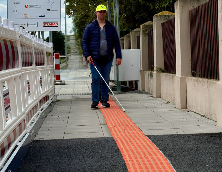 Barrierefreiheit taktile Leitsysteme