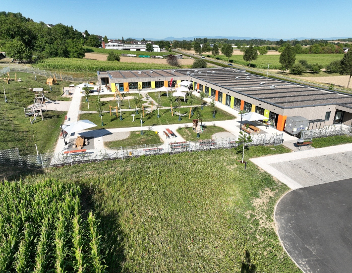 Hybridmodulbauweise Kindergarten